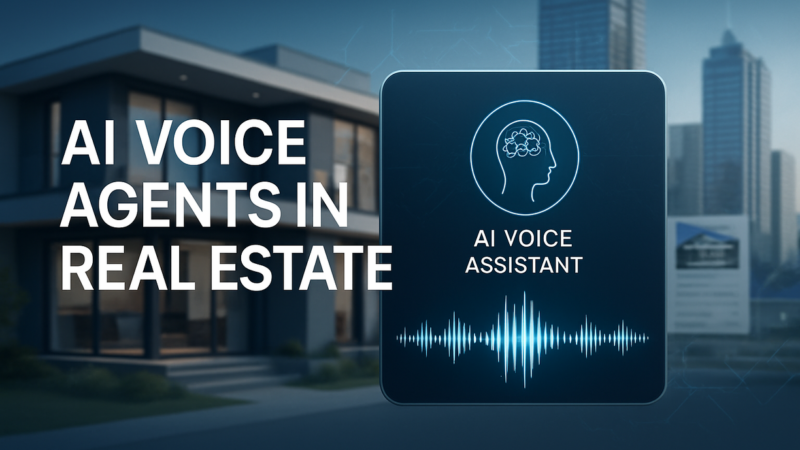 Voice AI Agents in Real Estate